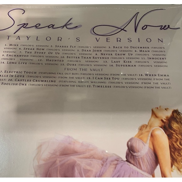 New Sealed Speak Now Taylor Swift Vinyl - Picture 1 of 2
